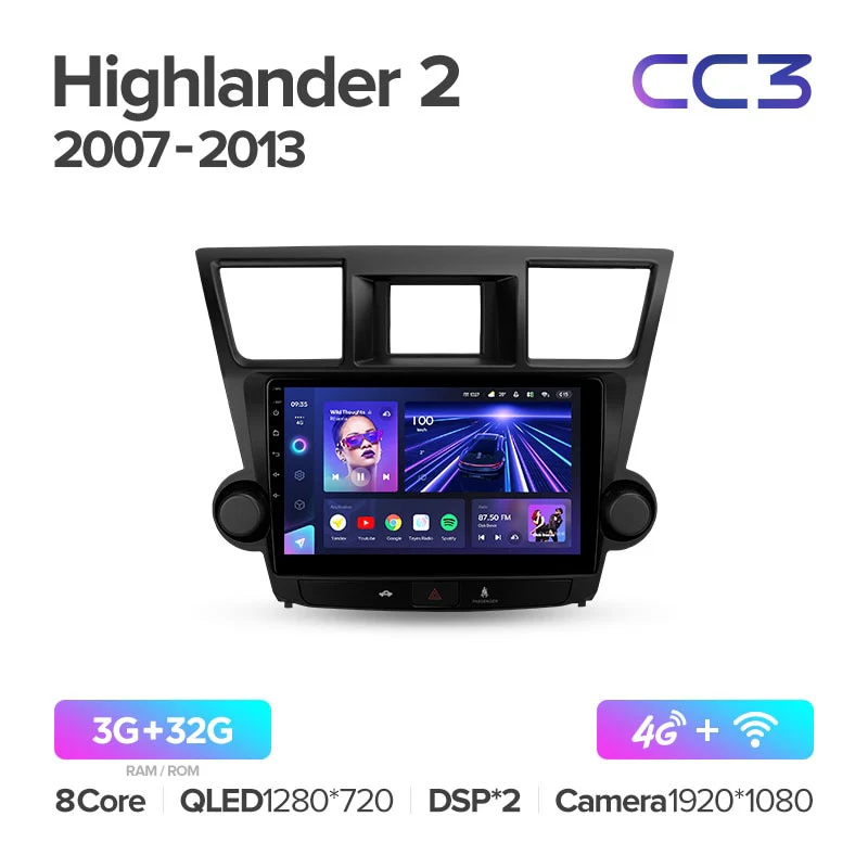 Toyota Kluger / Highlander 2 XU40 (2007-2013) [C] - Image 4