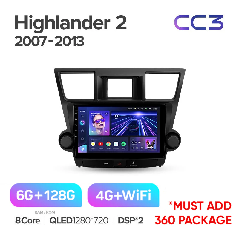 Toyota Kluger / Highlander 2 XU40 (2007-2013) [C] - Image 5