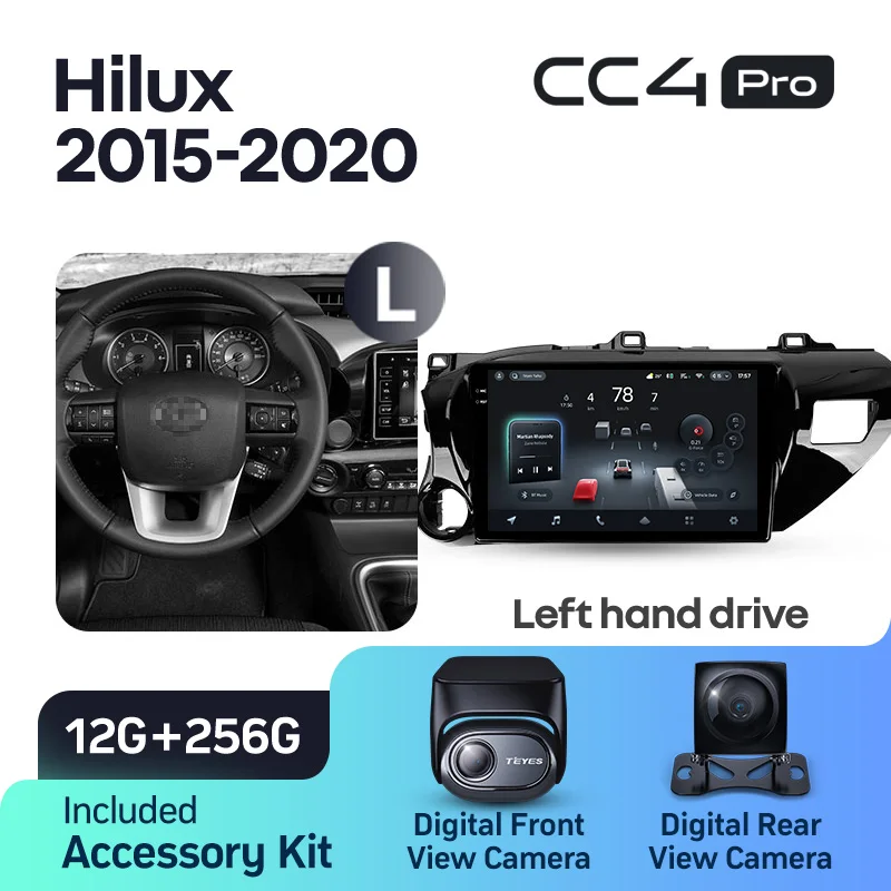 Toyota Hilux Pick Up AN120 (2015-2020) Left Hand Drive - Image 10