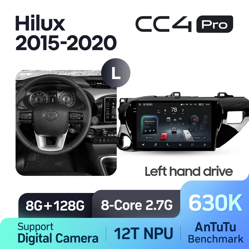 Toyota Hilux Pick Up AN120 (2015-2020) Left Hand Drive - Image 7