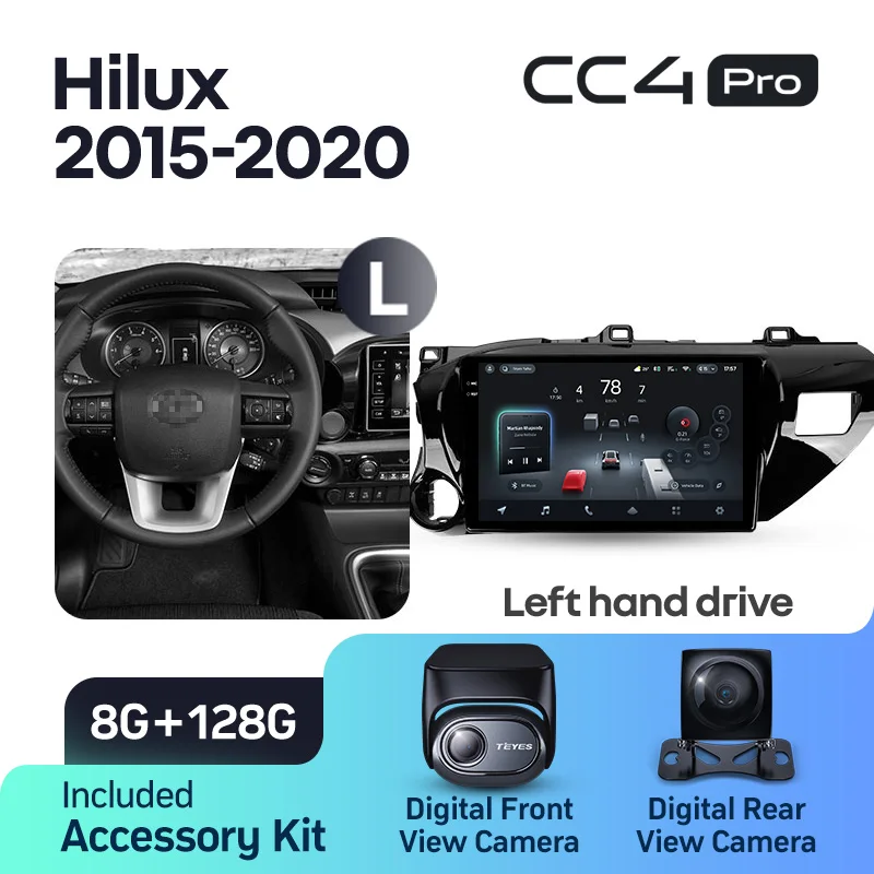 Toyota Hilux Pick Up AN120 (2015-2020) Left Hand Drive - Image 9