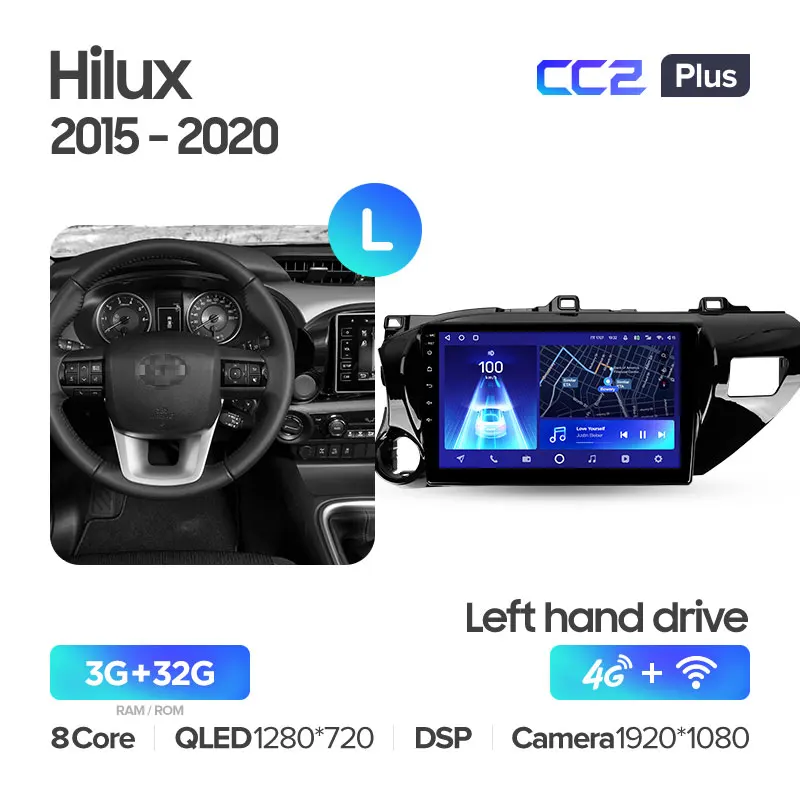Toyota Hilux Pick Up AN120 (2015-2020) Left Hand Drive - Image 4