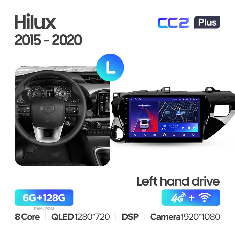 Toyota Hilux Pick Up AN120 (2015-2020) Left Hand Drive - Image 6