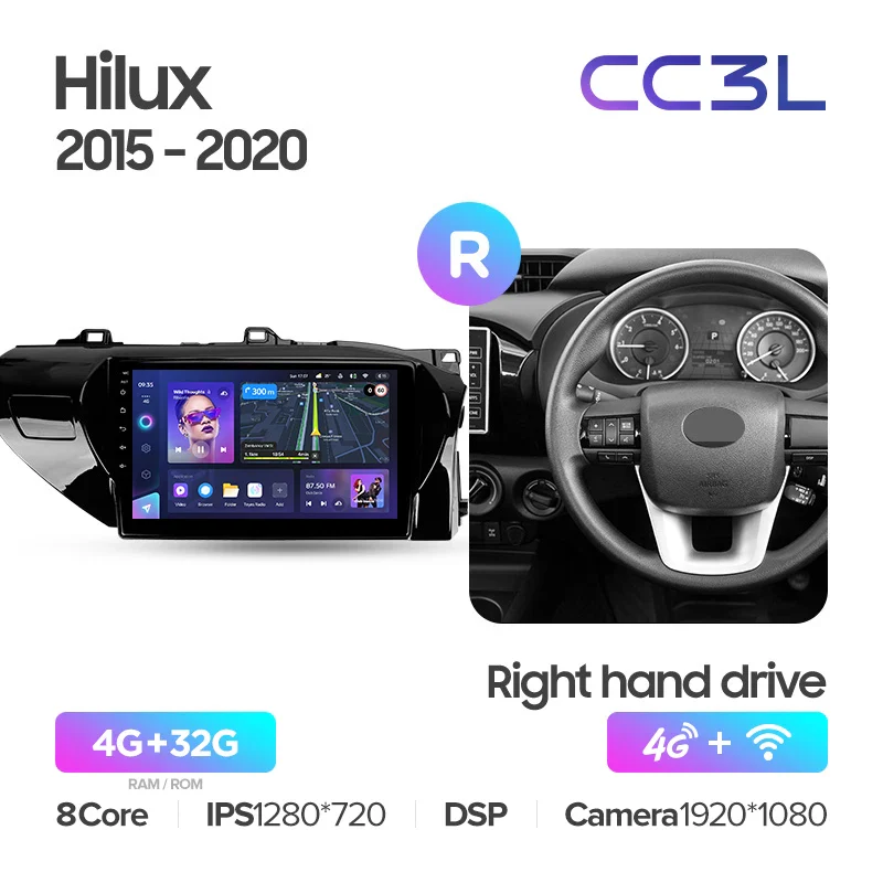 Toyota Hilux Pick Up AN120 (2015-2020) Right Hand Drive - Image 5