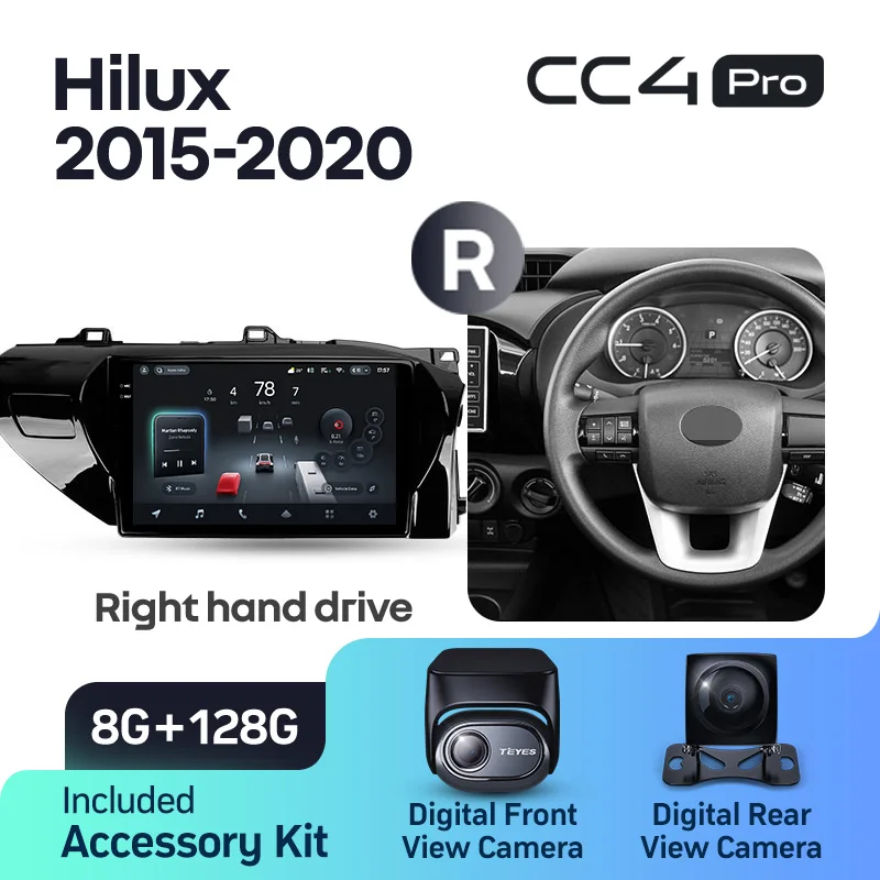 Toyota Hilux Pick Up AN120 (2015-2020) Right hand drive - Image 10