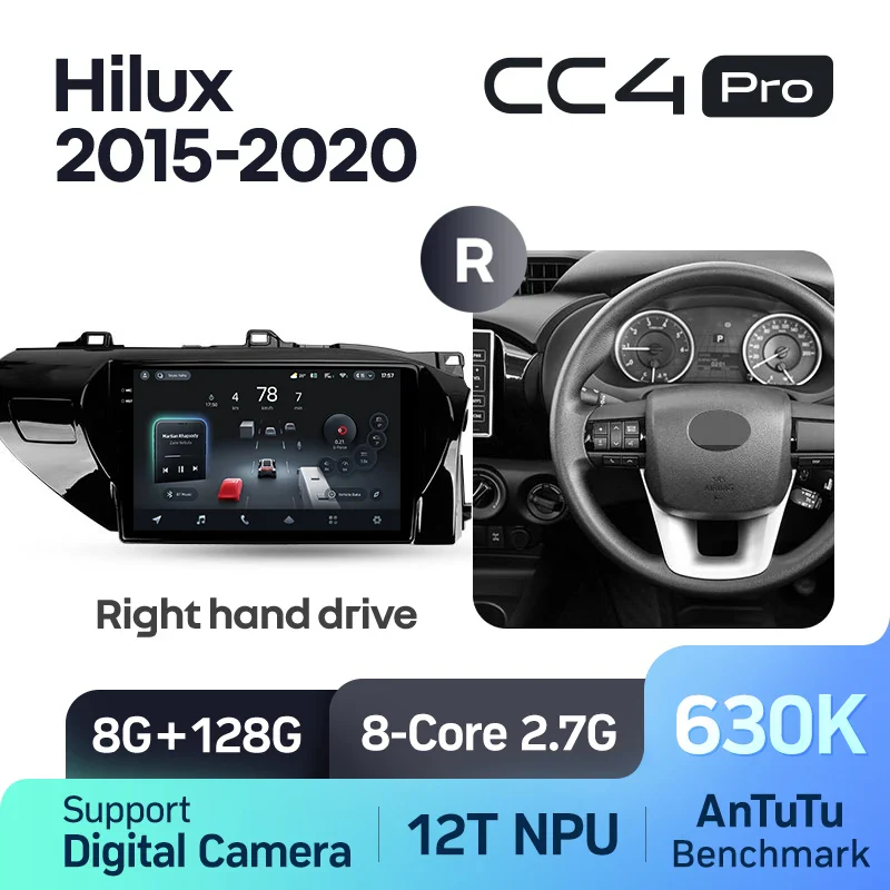 Toyota Hilux Pick Up AN120 (2015-2020) Right hand drive - Image 8