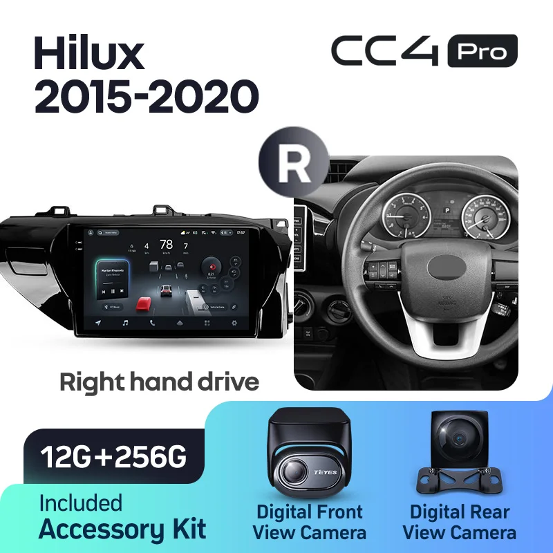 Toyota Hilux Pick Up AN120 (2015-2020) Right hand drive - Image 9