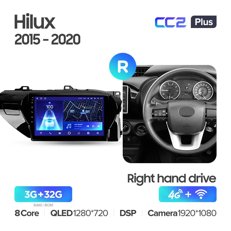Toyota Hilux Pick Up AN120 (2015-2020) Right Hand Drive - Image 4