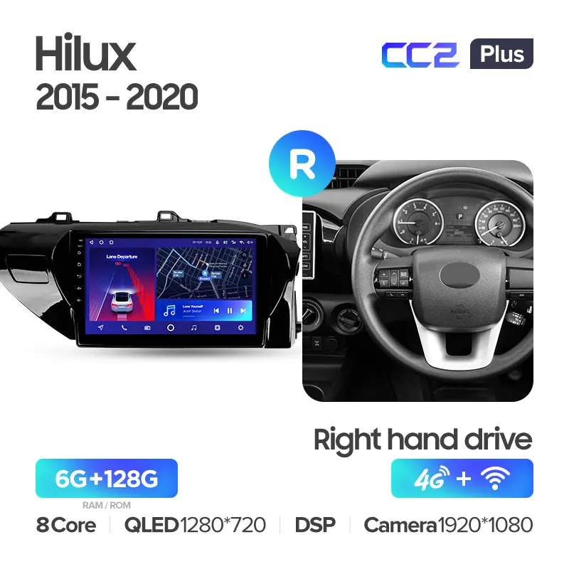 Toyota Hilux Pick Up AN120 (2015-2020) Right Hand Drive - Image 6