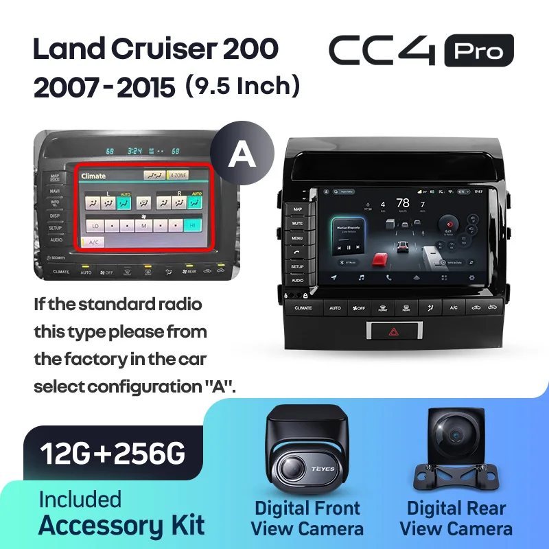 Toyota Land Cruiser 11 200 (2007-2015) [F2] 9 Inch - Image 12