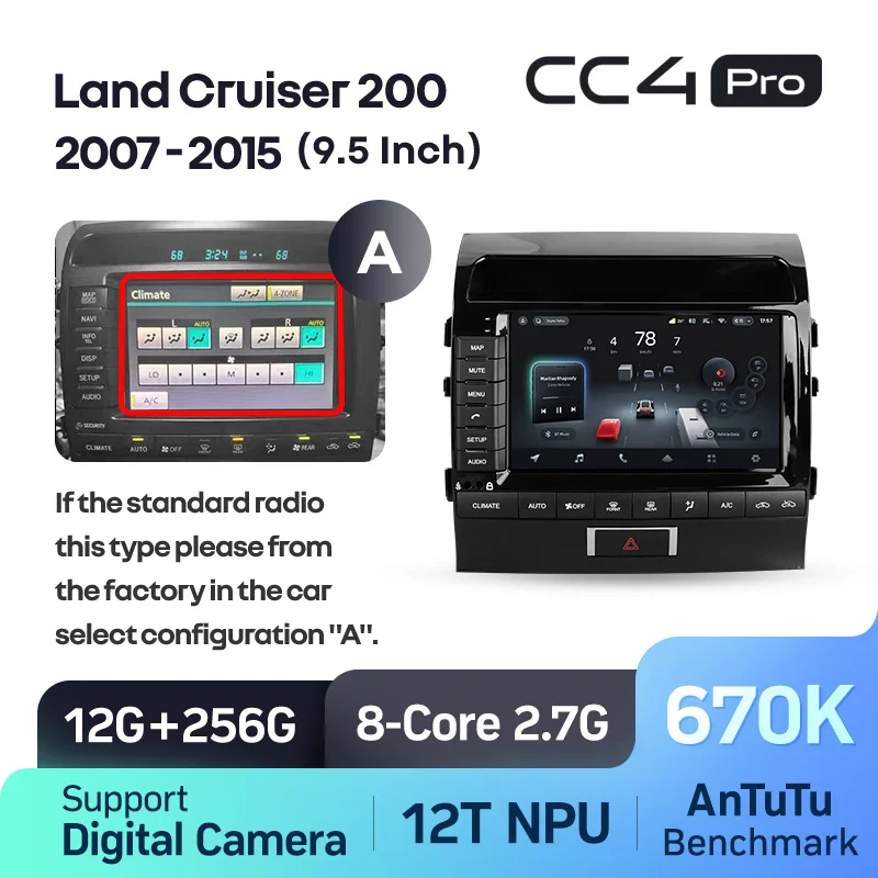 Toyota Land Cruiser 11 200 (2007-2015) [F2] 9 Inch - Image 14