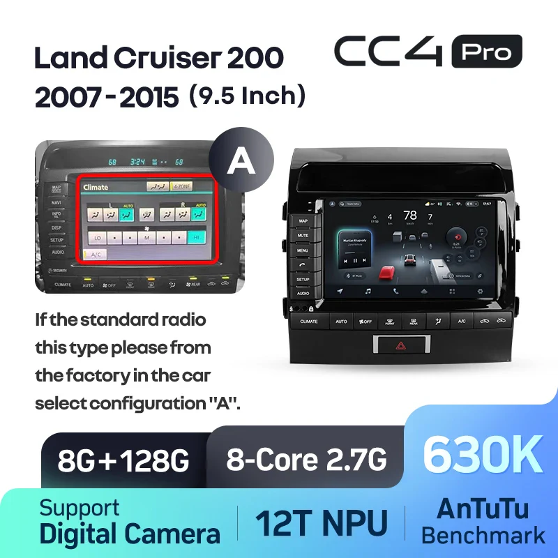 Toyota Land Cruiser 11 200 (2007-2015) [F2] 9 Inch - Image 9