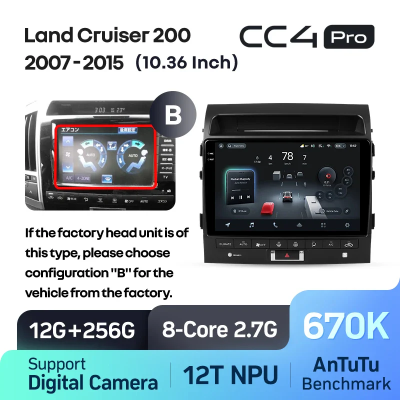 Toyota Land Cruiser 11 200 (2007-2015) [F3] 10 Inch - Image 12