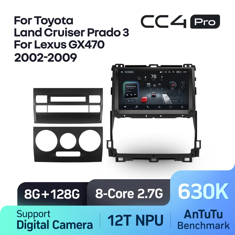 Toyota Land Cruiser Prado 120 3 III For Lexus GX470 GX 470 J120 (2002-2009) - Image 10