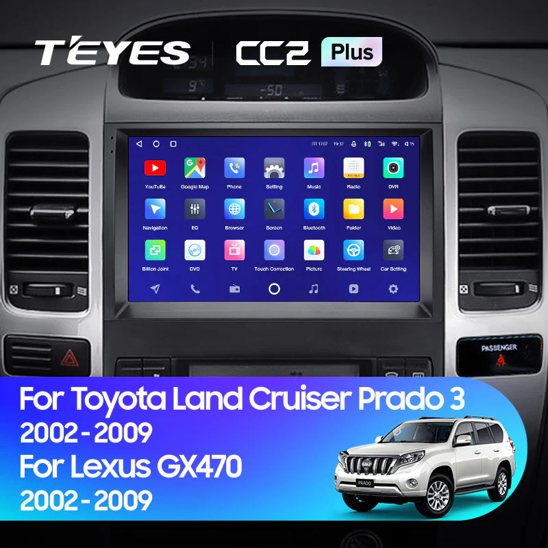Toyota Land Cruiser Prado 120 3 III / Lexus GX470 GXÂ 470Â J120 (2002-2009)