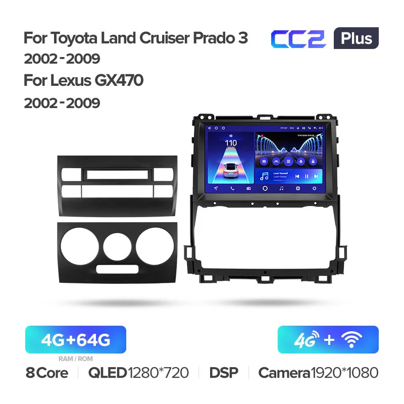 Toyota Land Cruiser Prado 120 3 III / Lexus GX470 GXÂ 470Â J120 (2002-2009) - Image 8