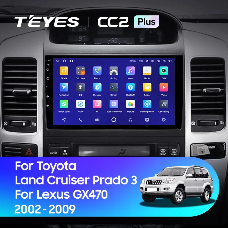 Toyota Land Cruiser Prado 120 3 III / Lexus GX470 GXÂ 470Â J120 (2002-2009)