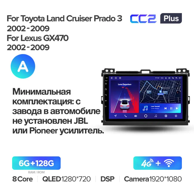 Toyota Land Cruiser Prado 120 3 III / Lexus GX470 GXÂ 470Â J120 (2002-2009) - Image 6