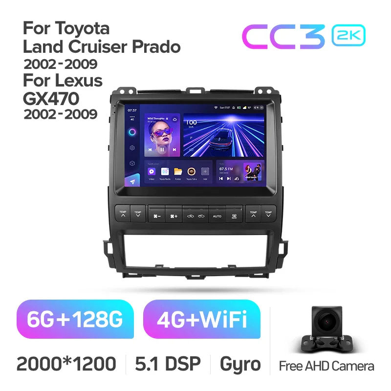 Toyota Land Cruiser Prado 120 / Lexus GX470 GX 470 J120 (2002-2009) - Image 8