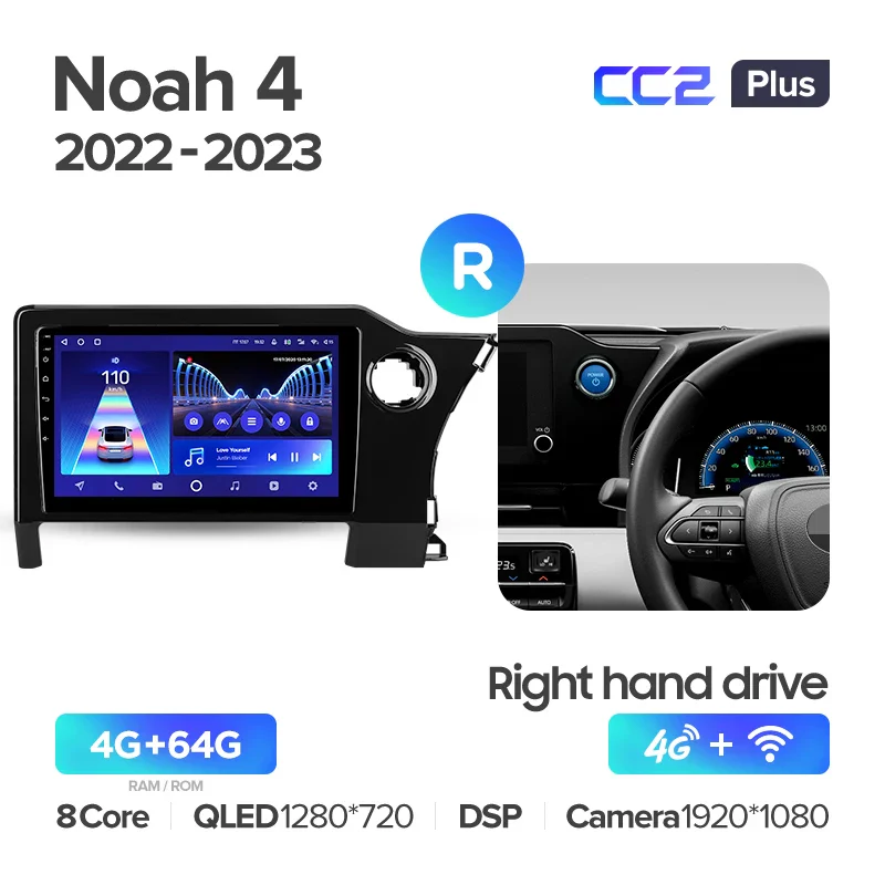 Toyota Noah 4 R90 (2022-2023) Right Hand Drive - Image 5