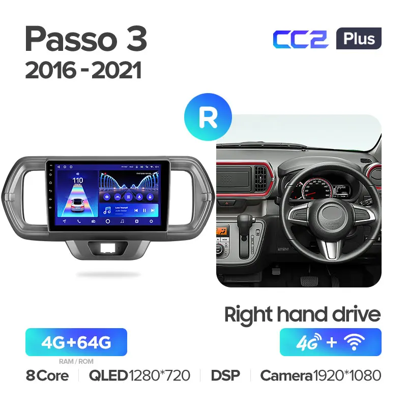 Toyota Passo III 3 (2016-2021) Right hand drive - Image 7