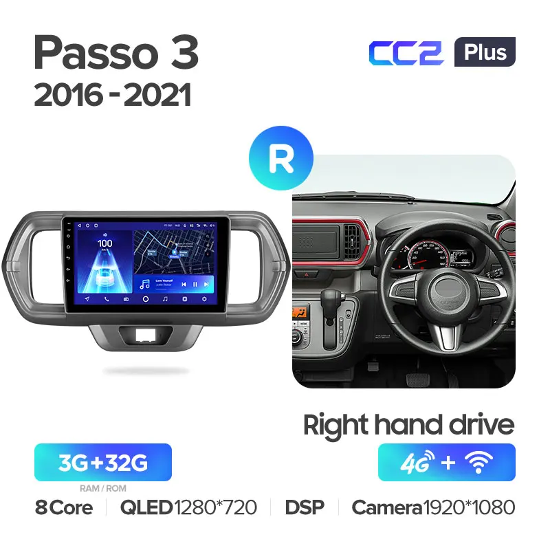 Toyota Passo III 3 (2016-2021) Right hand drive - Image 8