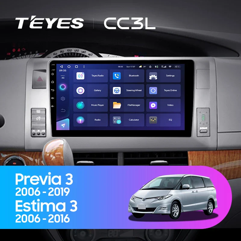 Toyota Previa XR50 3 III / Estima AHR20 XR50 3 (2006-2019) Left Hand Drive