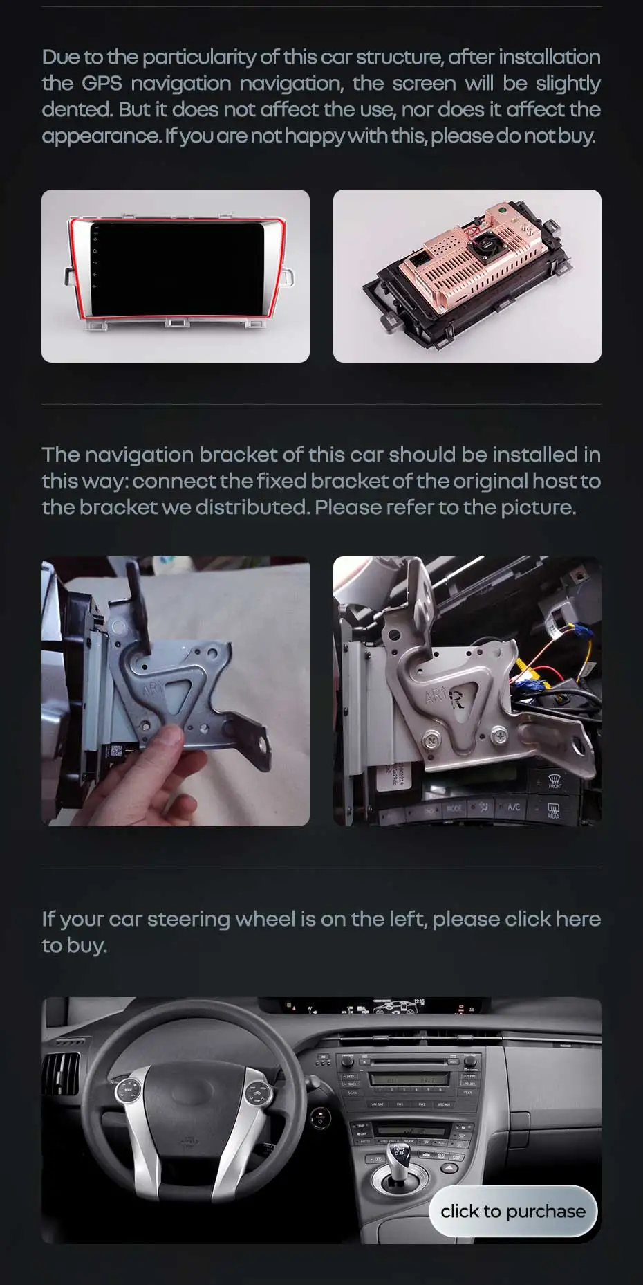 Toyota Prius 3 XW30 (2009-2015) Right Hand Drive - Image 10