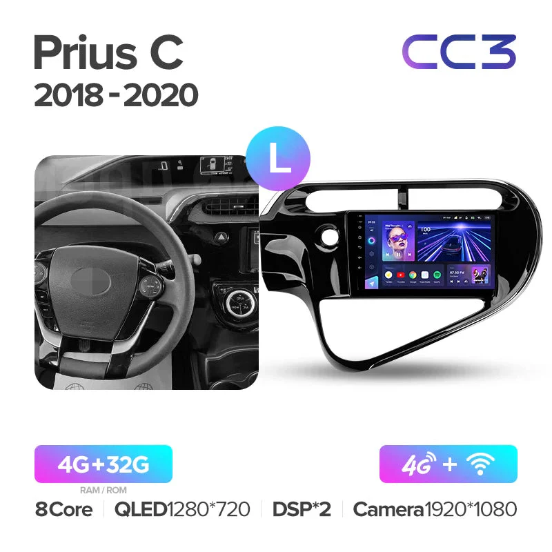 Toyota Prius C (2018 - 2020) Left Hand Driver - Image 4