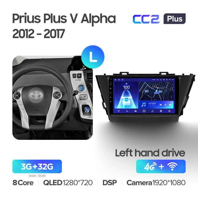 Toyota Prius Plus V Alpha (2012-2017) LHD & RHD - Image 3