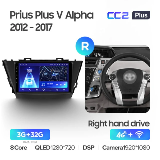 Toyota Prius Plus V Alpha (2012-2017) LHD & RHD - Image 4