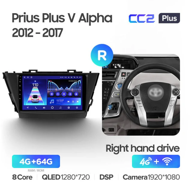 Toyota Prius Plus V Alpha (2012-2017) LHD & RHD - Image 6
