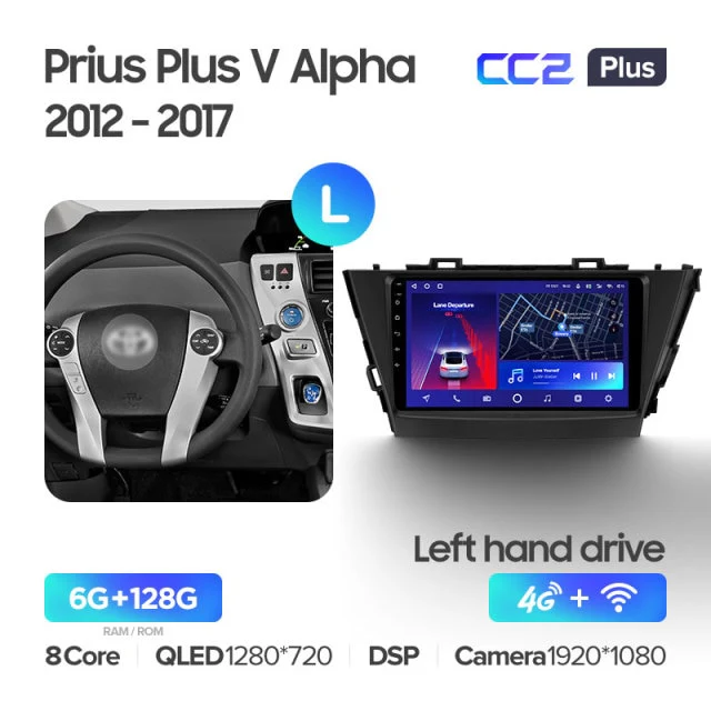 Toyota Prius Plus V Alpha (2012-2017) LHD & RHD - Image 8