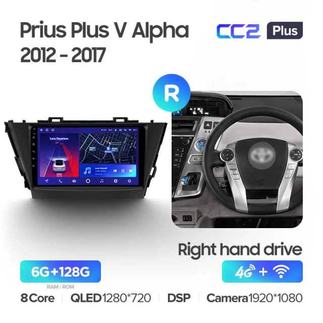 Toyota Prius Plus V Alpha (2012-2017) LHD & RHD - Image 9