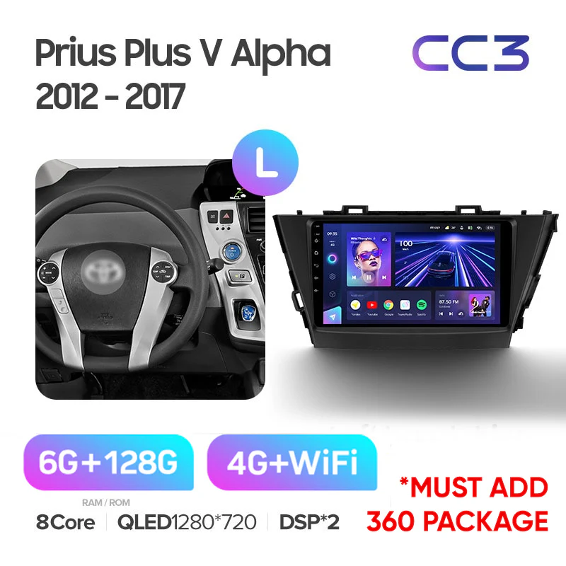 Toyota Prius Plus V Alpha (2012-2017) LHD & RHD - Image 5