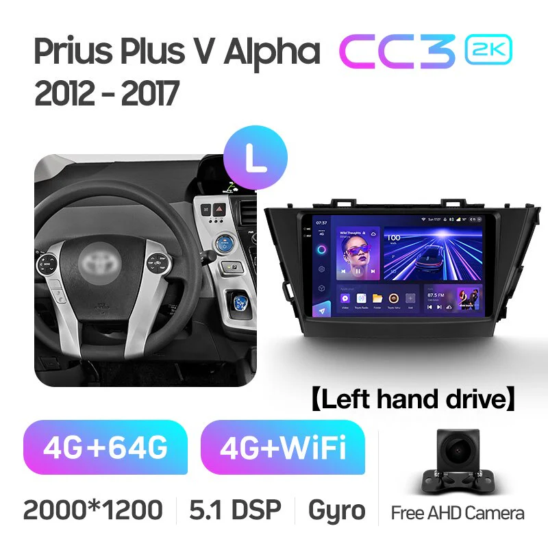 Toyota Prius Plus V Alpha (2012-2017) LHD & RHD - Image 7
