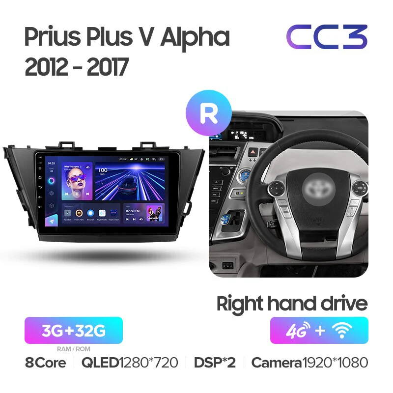 Toyota Prius Plus V Alpha (2012-2017) LHD & RHD - Image 9