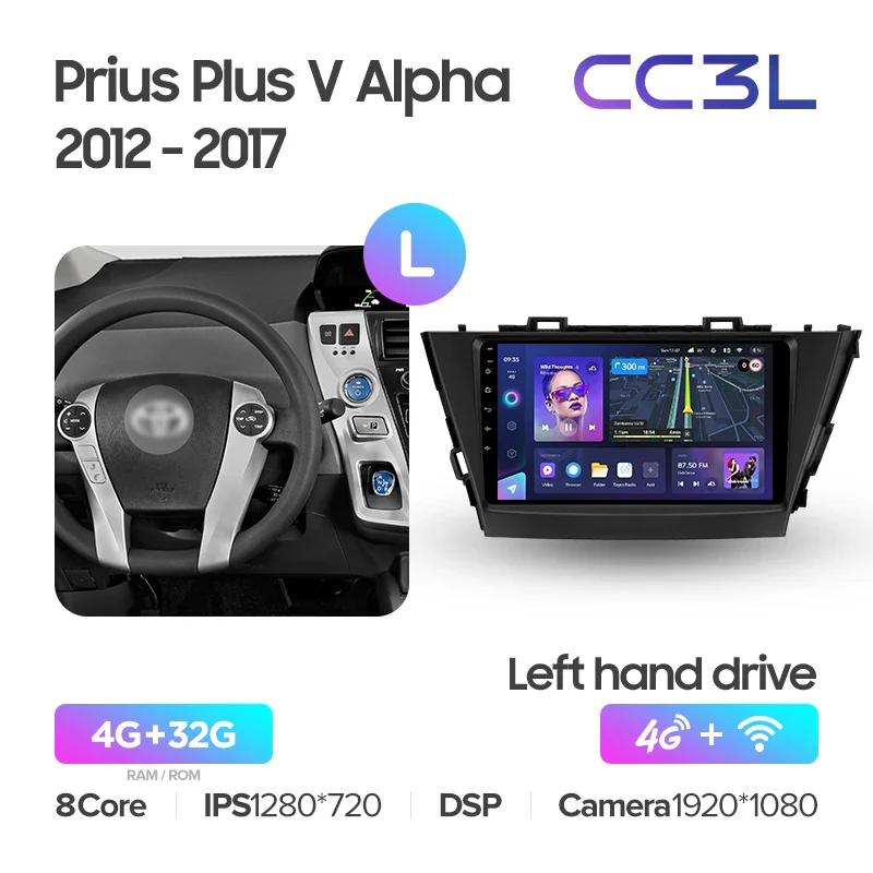 Toyota Prius Plus V Alpha LHD RHD (2012-2017) - Image 7