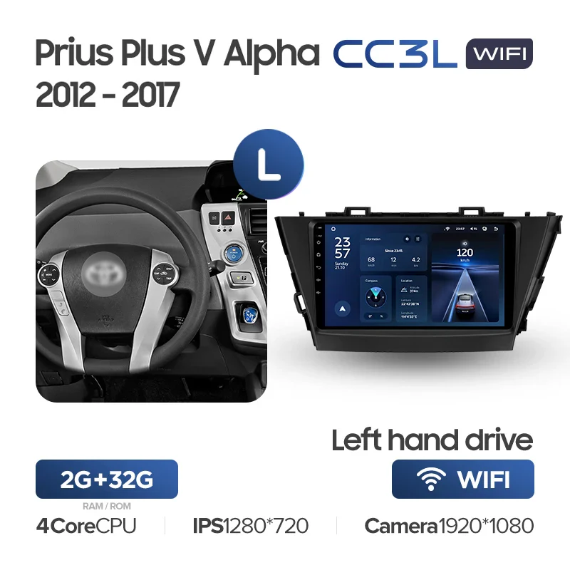 Toyota Prius Plus V Alpha LHD RHD (2012-2017) - Image 8