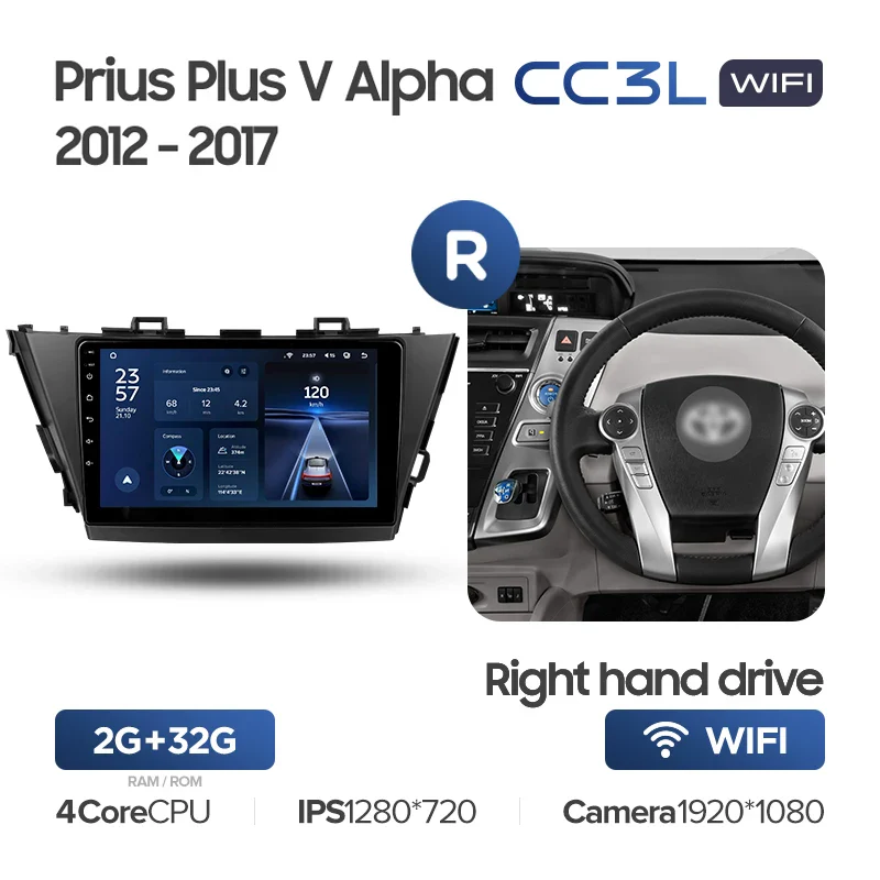 Toyota Prius Plus V Alpha LHD RHD (2012-2017) - Image 9