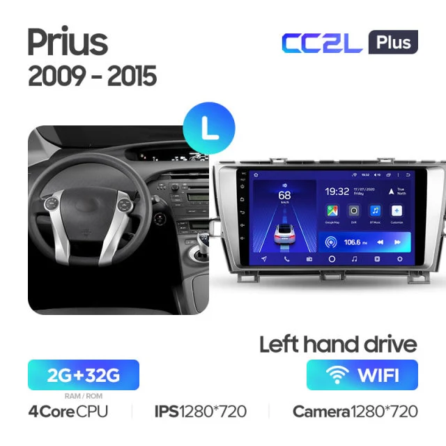 Toyota Prius 3 XW30 (2009-2015) Left Hand Drive - Image 5