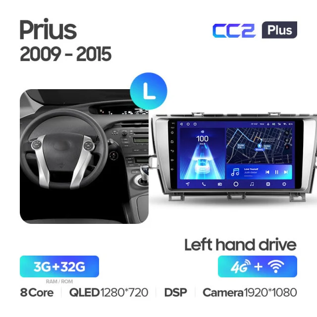Toyota Prius 3 XW30 (2009-2015) Left Hand Drive - Image 6