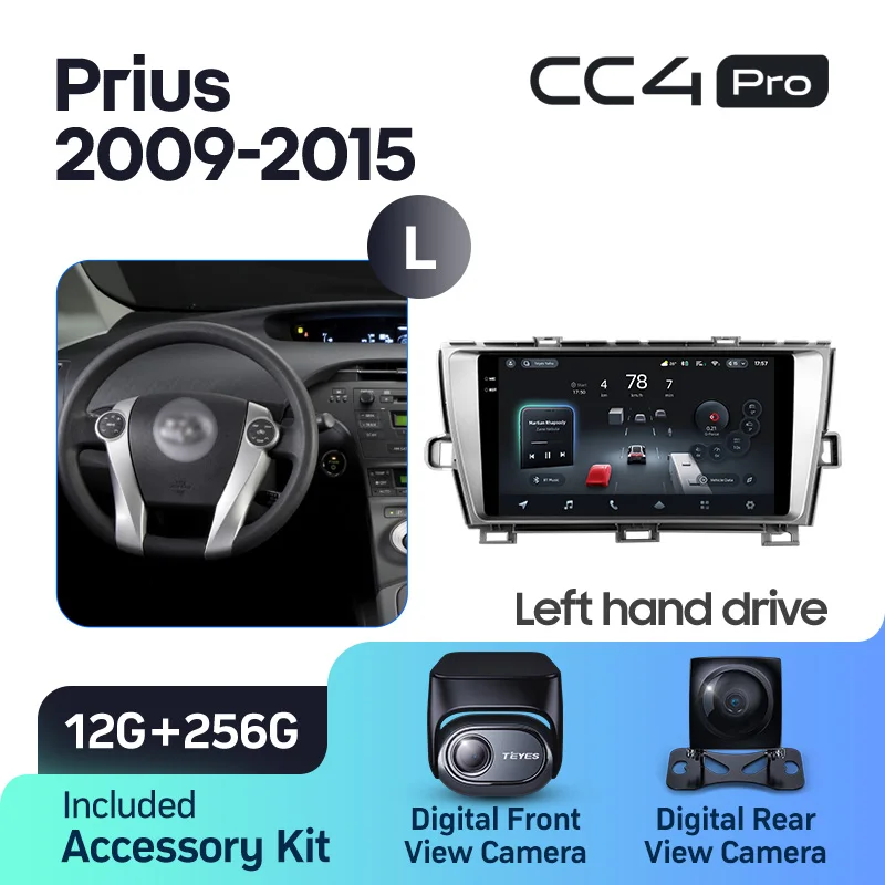 Toyota Prius XW30 (2009-2015) Left Hand Drive - Image 10