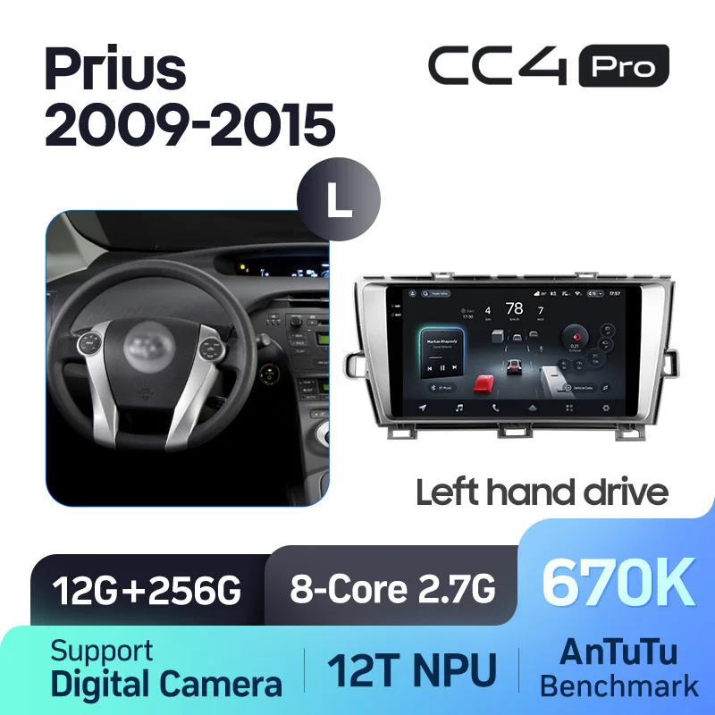 Toyota Prius XW30 (2009-2015) Left Hand Drive - Image 9
