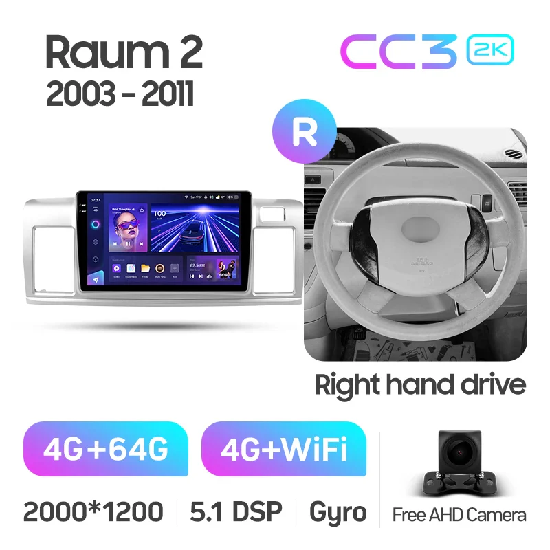 Toyota Raum 2 Z20 (2003-2011) Right-Hand Drive - Image 7