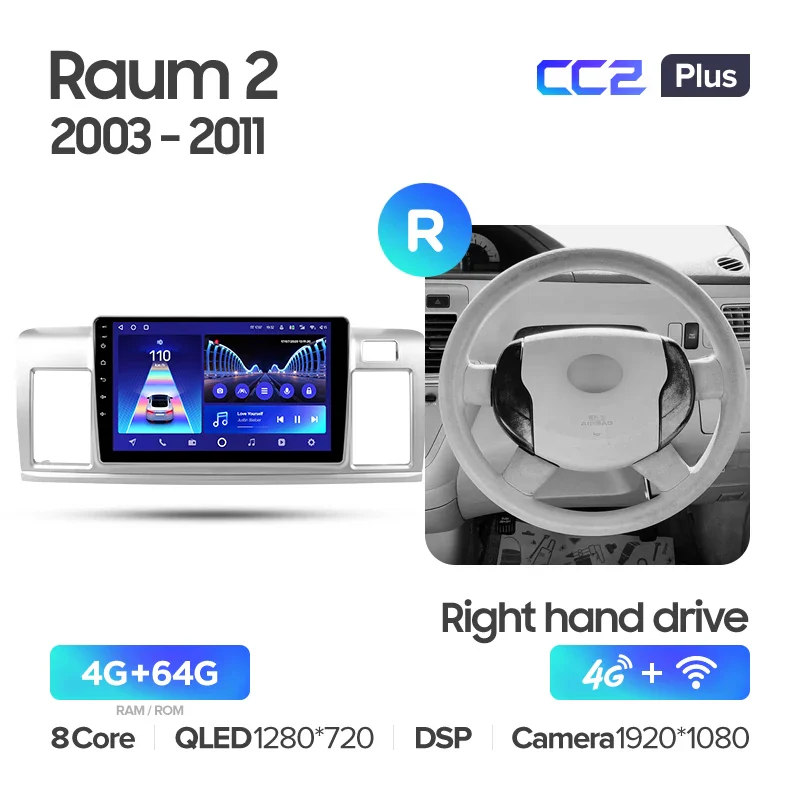 Toyota Raum 2 Z20 Right hand drive (2003-2011) - Image 7