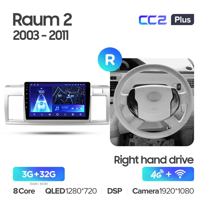 Toyota Raum 2 Z20 Right hand drive (2003-2011) - Image 8