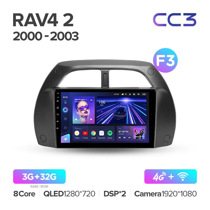 Toyota RAV4 RAV 4 2 CA20 CA20W XA20 (2000-2003) - Image 4