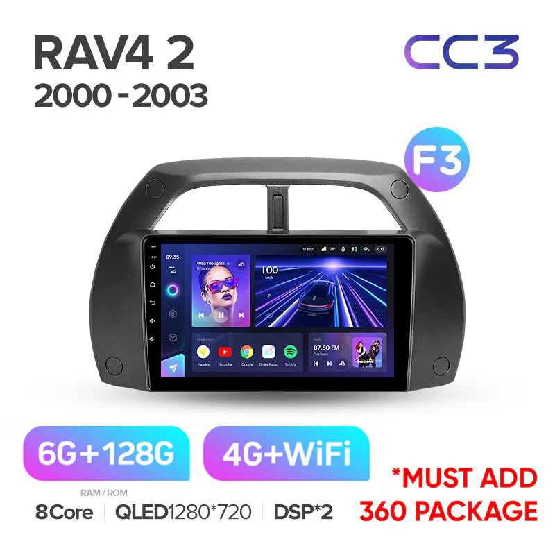 Toyota RAV4 RAV 4 2 CA20 CA20W XA20 (2000-2003) - Image 5