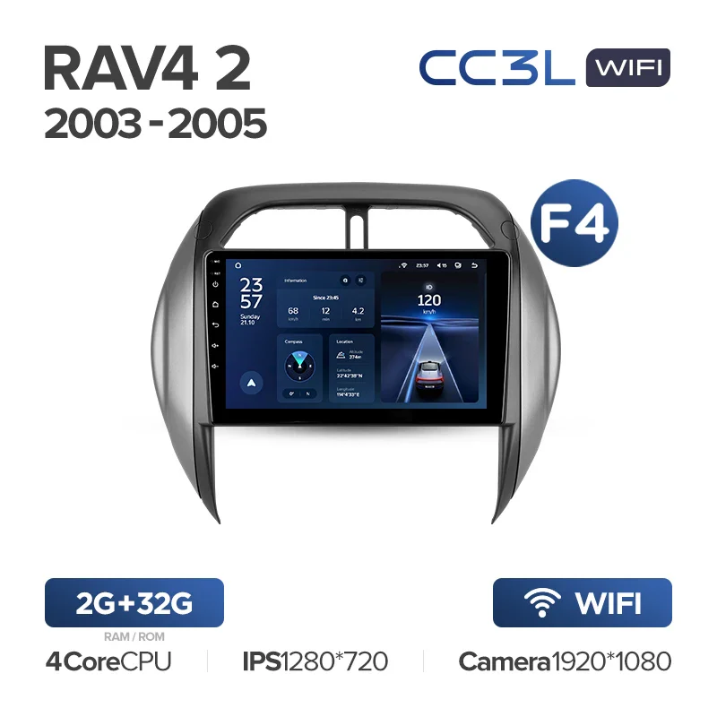 Toyota RAV4 2 CA20 CA20W XA20 (2003-2005) - Image 7